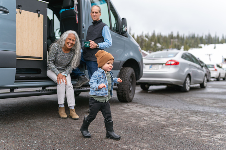 family rv camping