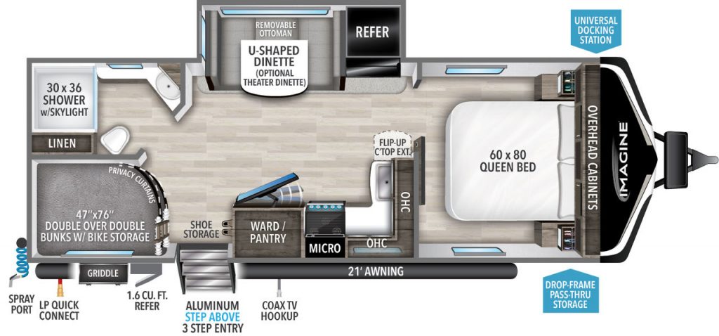 2400BH Floorplan