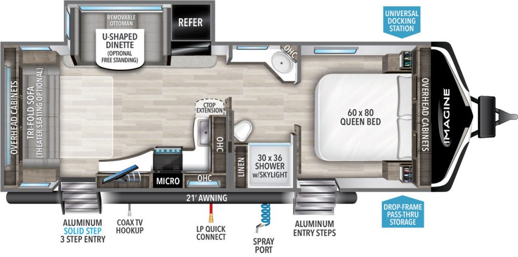 2500RL Floorplan