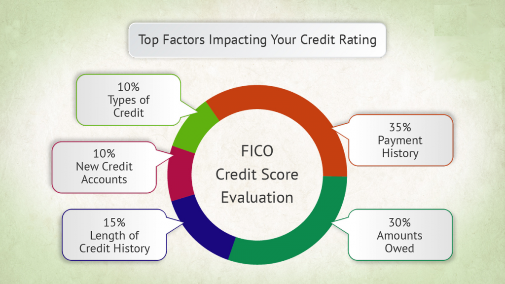 Factors affect Credit Rating Infographic