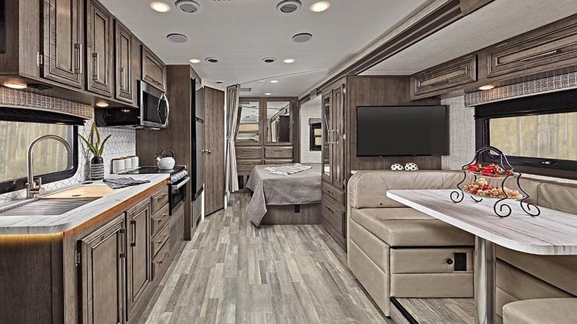 Entegra Odyssey Class C Motorhome interior