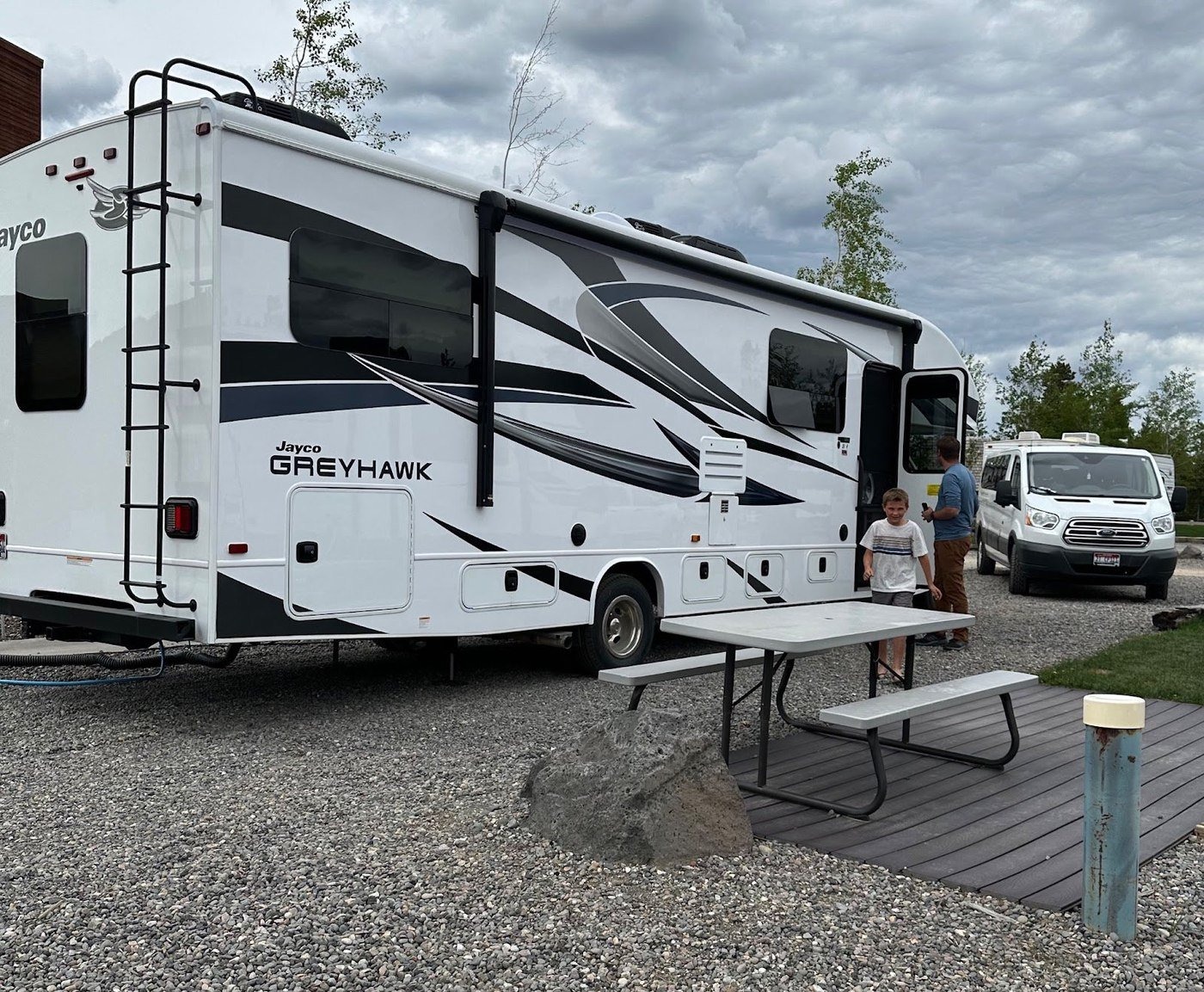 Jayco Greyhawk Yellowstone Trip