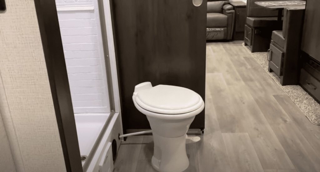 The Grand Design Transcend 245RL toilet
