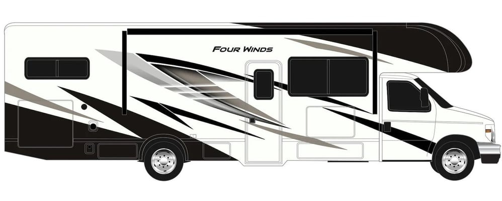 Thor Four winds class c motorhome exterior