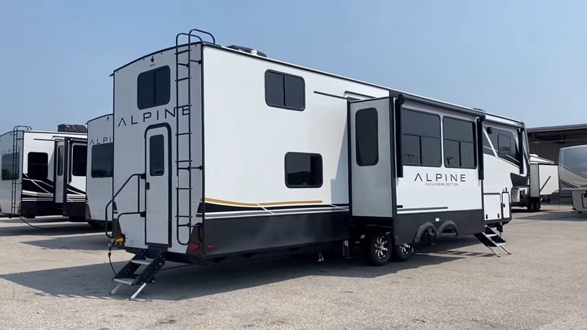 2024 Alpine 390DS Fifth Wheel Trailer exterior