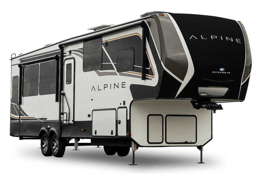 Alpine 3303CK 5th Wheel RV Camper  is larger than the 3011CK version