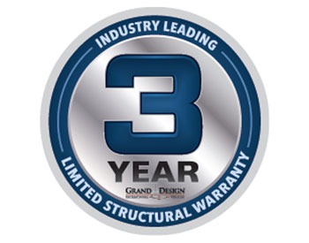 Grand Design 3 year structural warranty