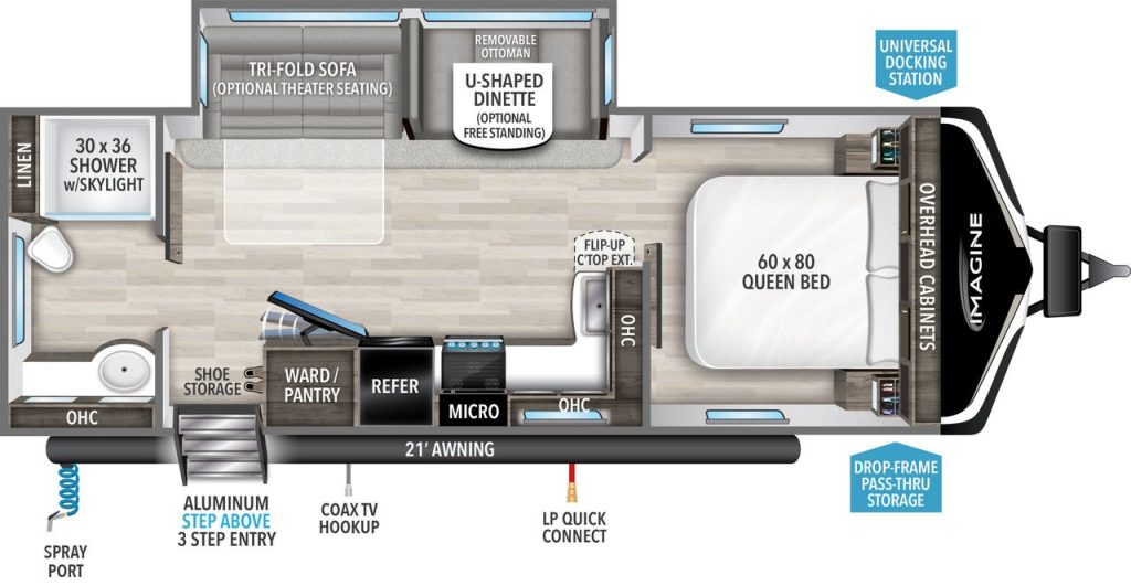 grand design 2600RB floor plans