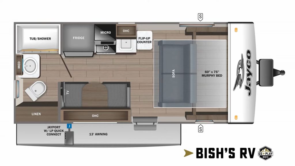 173MRB floor plan layout