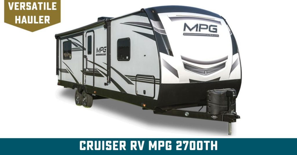 The 2024 Cruiser RV MPG 2700TH Travel Trailer Toy Hauler