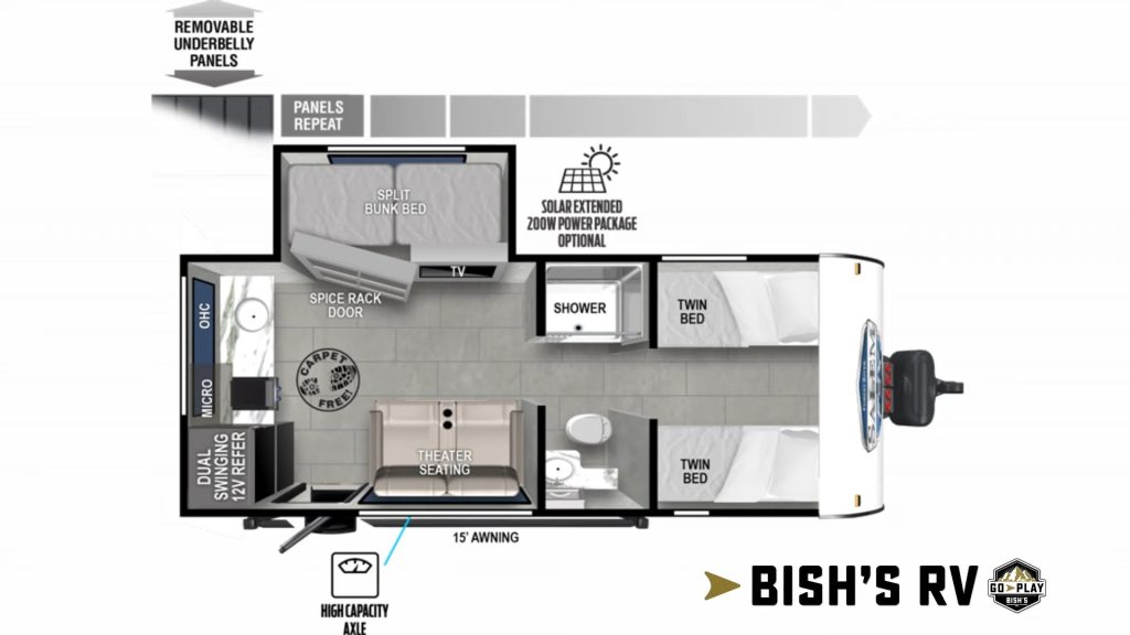 2024 FSX 165VIEW layout