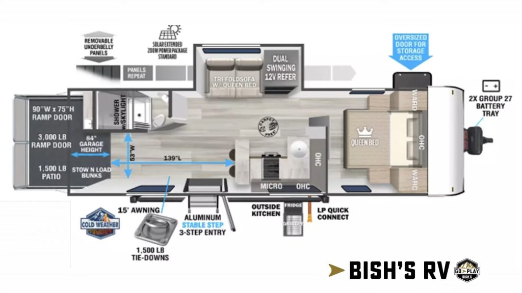 2024 FSX 262VC Floorplan