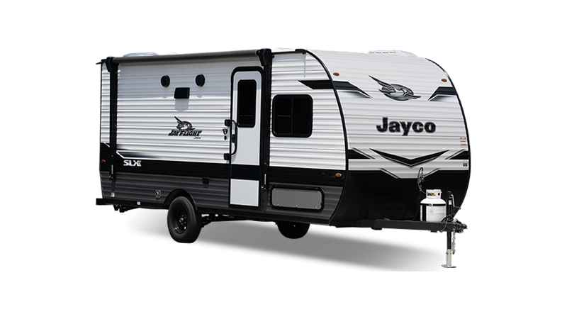 best selling jay flight slx travel trailer towable camper 2024 exterior