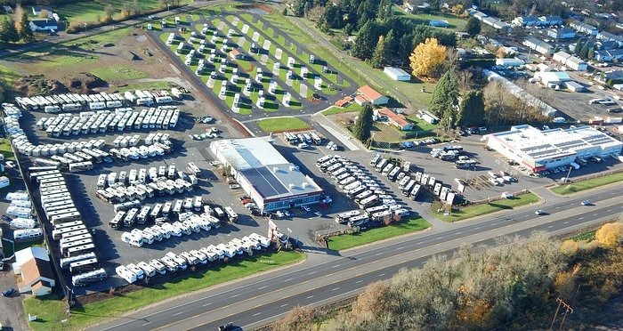 RV Lot- aerial view