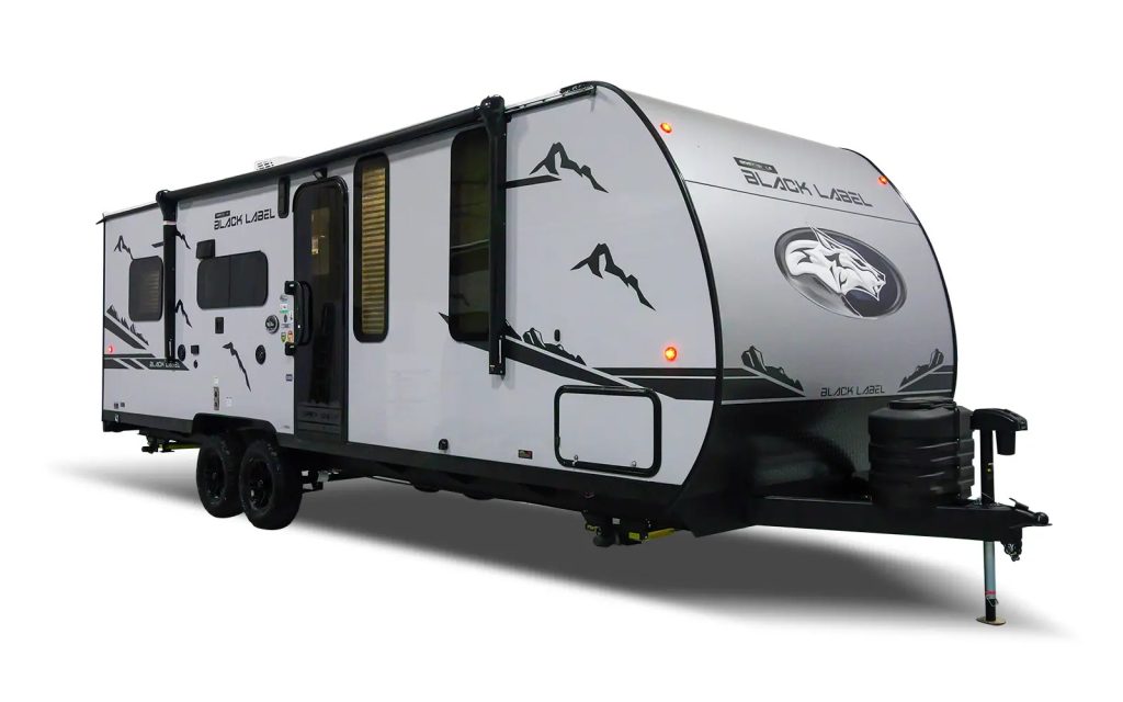 Forest River cherokee black label travel trailer exterior