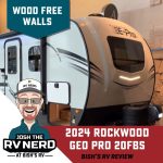 2024 rockwood geo pro 20fbs review