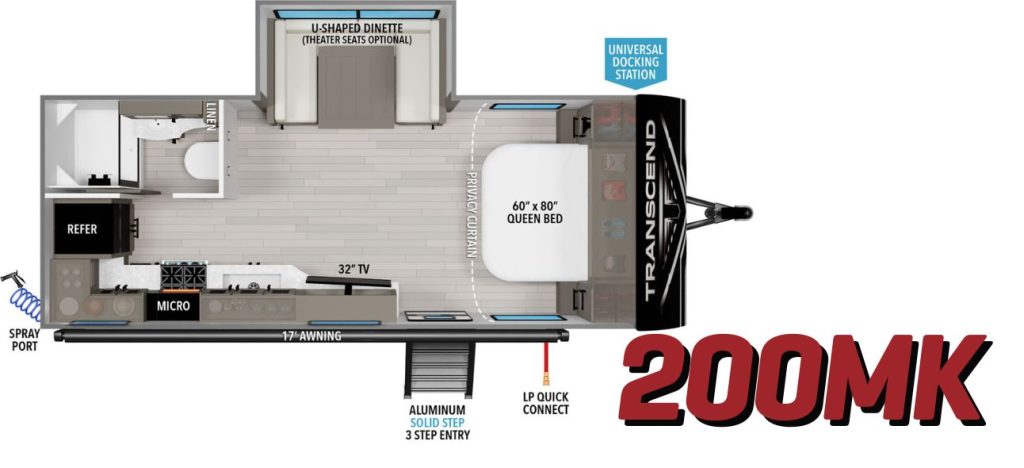 Transcend Imagine 200MK floorplan