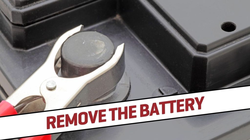 Remove the RV Battery