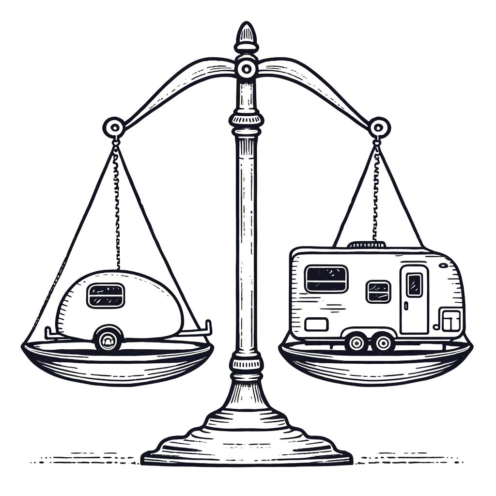 consider size and weight when you buy an rv