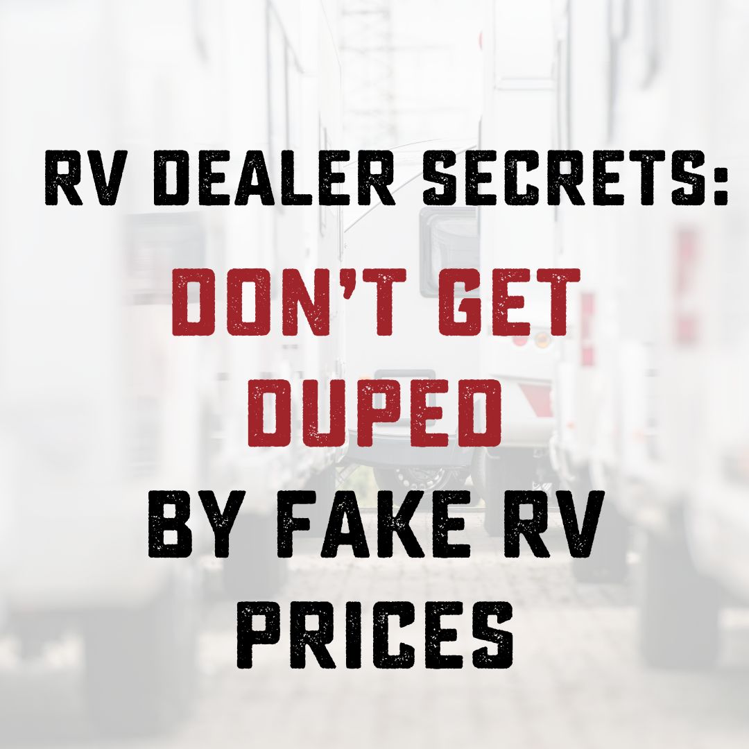 how to spot real rv prices online to price shop