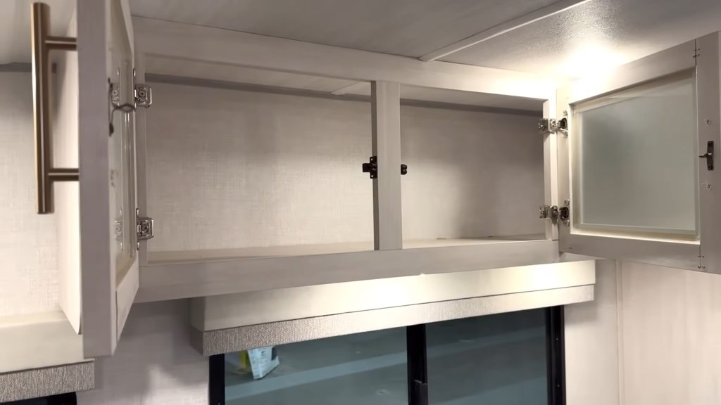 cabinets inside R-Pod 153