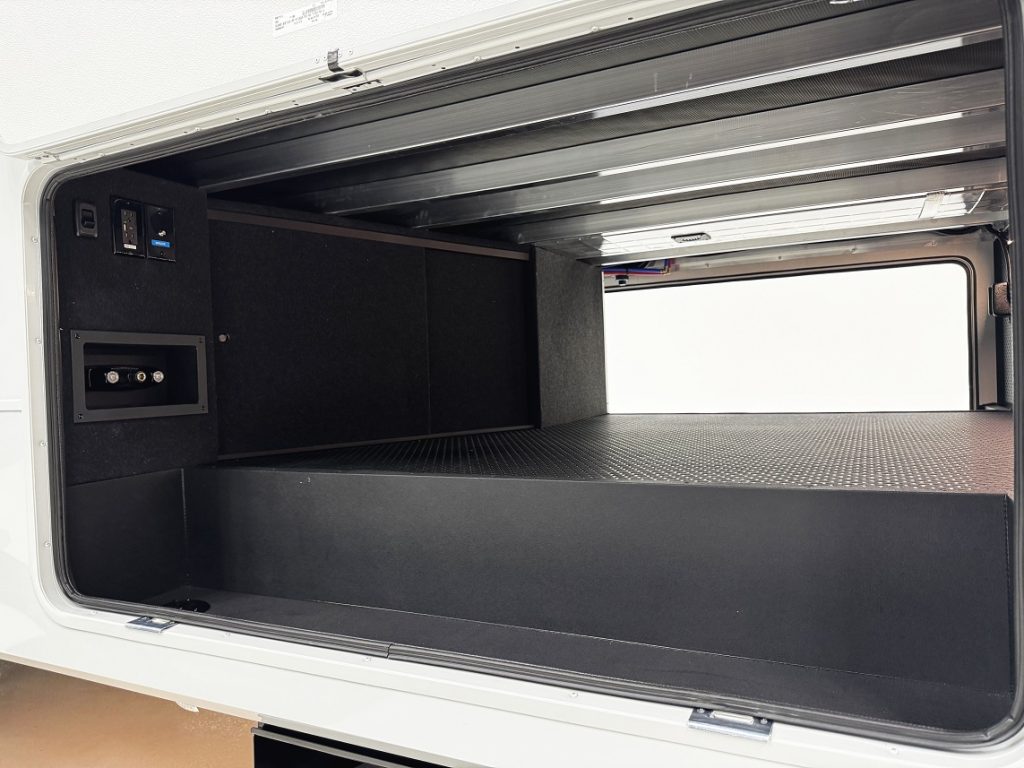 Large pass-through storage outside Brinkley Z 3420