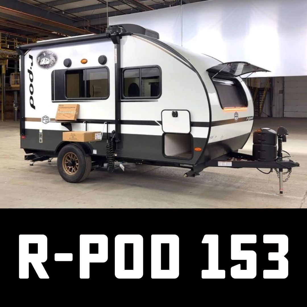 Exterior of R-Pod 153 with text "R-Pod 153"